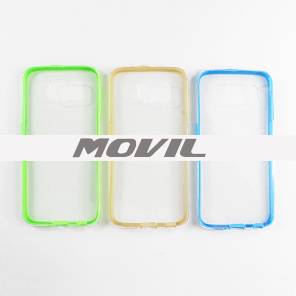 NP-2314 Ultra delgado 2 en 1 funda para Samsung Galaxy S6 edge-8